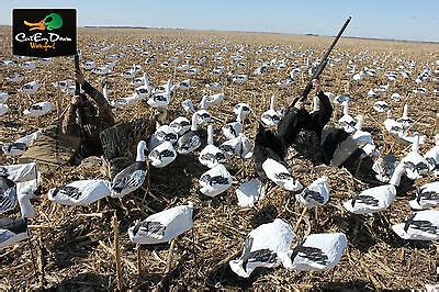45 Feeder Snow Goose Windsock motion decoys - Dozen $59. . 10 dozen snow goose socks